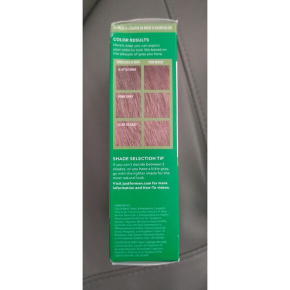 Just For Men 2 Pack Dark Blonde/ Light Brown NIB Damaged Box Hair Color - Picture 5 of 8